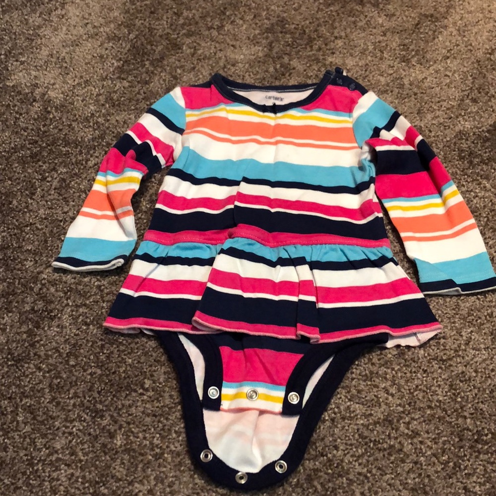 Carters baby girl long sleeve onesie